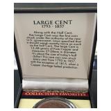 1850 Braided Hair Cent