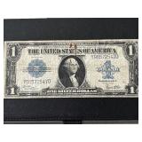 1923 Blue Seal  $1 Dollar Silver Certificate