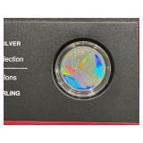 2006 Canada Silvery Blue .925 Silver Half Dollar