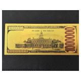 24K Gold Foil $1,000,000 Note Kobe Bryant