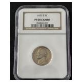 1971-S Jefferson Nickel Proof NGC PF68 Cameo