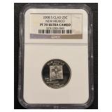 2008-S New Mexico Quarter Proof NGC PF70 Ultra Cameo