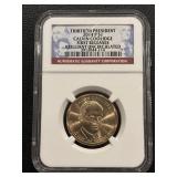 2014-P Calvin Coolidge Dollar NGC Brilliant Uncirculated