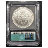 2007 Silver Eagle ICG MS70