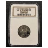 2001-S New York Quarter Proof NGC PF70 Ultra Cameo