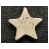 1/2 Ounce .999 Fine Silver Bison Bullion