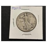 1920-S Walking Liberty Half Dollar