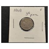1868 3 Cent Nickel