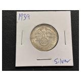 1939 Third Reich Silver Coin