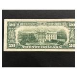 1950 Green Seal $20 Dollar Federal Reserve Note