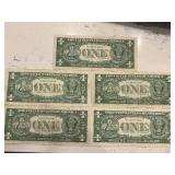 Blue Seal $1 Dollar Silver Certificates