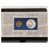 2000 Silver Eagle and Sacagawea Coins and Dollar Uncirculated