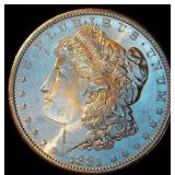 Uncirculated 1881-S Morgan Silver Dollar, Original Surfaces w/Full Mint Luster