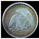 1843-O Seated Liberty Half Dollar