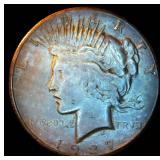 Key Date 1927-P Peace Dollar, XF, Original Surfaces