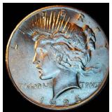 AU 1926 Peace Dollar, Original Surfaces w/near Full Luster