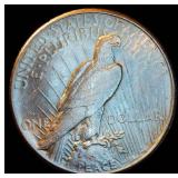 AU 1926 Peace Dollar, Original Surfaces w/near Full Luster