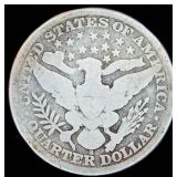 Key Date 1892 S Barber Quarter, Original Surfaces