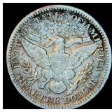 1903 Barber Quarter, VG+, details