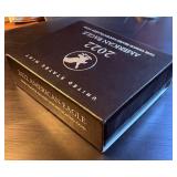 Better Date, Burnished 2022-W 1oz Silver Eagle w/Sleeve, Box & COA, Mint Fresh