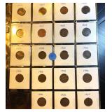 Collection of (19) Common Date, Circulated Indianheads