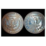 1899-O and 1879-O Morgan Dollars