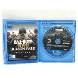 PS4 Call of Duty WWII Video Game in Good Condition