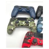 Lot of 5 PS4 Wireless Controllers