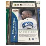 Ahman Green (Packers and Seahawks) Football Card Lot