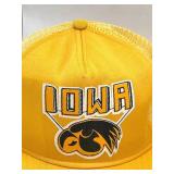 Lot of 2 Vintage Iowa Hawkeyes Snapback Trucker Hats