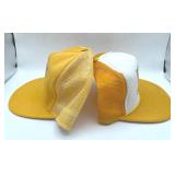 Lot of 2 Vintage Iowa Hawkeyes Snapback Trucker Hats