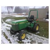 John Deere 855 Deisel Compact Utility Tractor (RUNS)