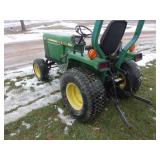 John Deere 855 Deisel Compact Utility Tractor (RUNS)