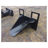 Skidsteer Mount 40" Tree Spade Bucket (UNUSED)