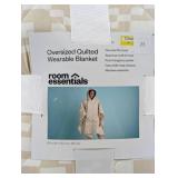 Room Essentials - Oversized Quilted Wearable Blanket  60x80
