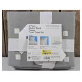 Room Essentials - Cotton Blend Sateen Duvet Cover and Sham Set