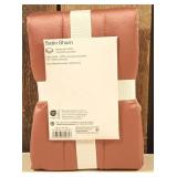 Room Essentials - Standard Rose Pink Satin Quilt Sham