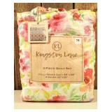 Kingston Lane 3 Piece Quilt Set Full/Queen Flower Printed
