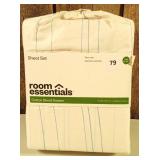 Room Essentials - Easy Care Cotton Blend Sateen Sheet Set