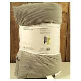 Room Essentials - Twin/XL Twin Long Corduroy Plaid Comforter Gray