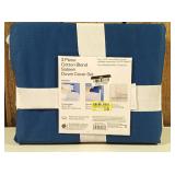 Room Essentials - Cotton Blend Sateen Duvet Cover and Sham Set Ivory/Light