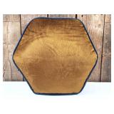 Threshold - 16" Textured Velvet Hexagon Throw Pillow