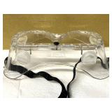 MSRP $300 1 Case (20 Goggles) High Quality Ultimate Industrial Inc Safety Goggles SG-204 Anti Fog Protective Scratch Resistant UV Ventilated Clear Goggles Fits Over Glasses Adjustable Bands For At Wor
