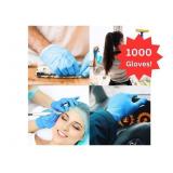 MSRP $120 = 1 Case (1000 gloves) NEW Basic NGPF 7002 Synguard Latex-Free Powder-Free Protein-Free Nitrile Exam Gloves - Size Medium
