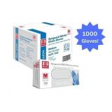MSRP $120 = 1 Case (1000 gloves) NEW Basic NGPF 7002 Synguard Latex-Free Powder-Free Protein-Free Nitrile Exam Gloves - Size Medium