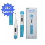 1 Case NEW (360 Thermometers Individually boxed) LSL Healthcare TA-173 Digital Oral/Rectal Thermometers *Accurate, Fast-Reading Thermometers, Ideal for Clinical/Home Use -Designed for Medical Professi