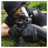 WOW MSRP $2000 NEW In Box Honeywell Sperian 779000 Survivair Opti-Fit Tactical Full Emergency Protection Gas Mask with 5-Point Strap -Large -protects from certain chemical, biological, radiological &a