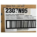 MSRP $160 2 Boxes (10 masks/box) Moldex Particulate Respirators Masks W/Exhale Valve 2307N95 Molded Nose Bridge, Cushion & Softspun Lining *Used for high risk of exposure to airborne particles, in