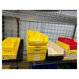 Lot of Mixed Sizes Storage Supply Item Organizer Tray Boxes Bins - For Medical Cart Drawers Or Miscellaneous Tools - Cart Not Included!