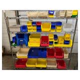 Lot of Mixed Sizes Storage Supply Item Organizer Tray Boxes Bins - For Medical Cart Drawers Or Miscellaneous Tools - Cart Not Included!